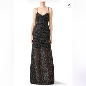 Jill Jill Stuart Floral Lace Slip Gown